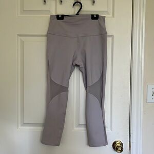 Women's Gray High-Waisted Leggings